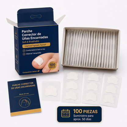 Parches Correctores para Uñas Encarnadas x100