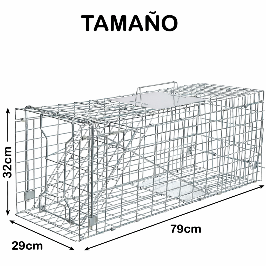 Trampa para Animales - Jaula de Captura Segura