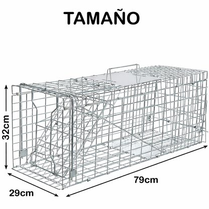 Trampa para Animales - Jaula de Captura Segura