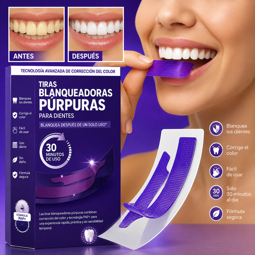 Parches Blanqueadores Dentales