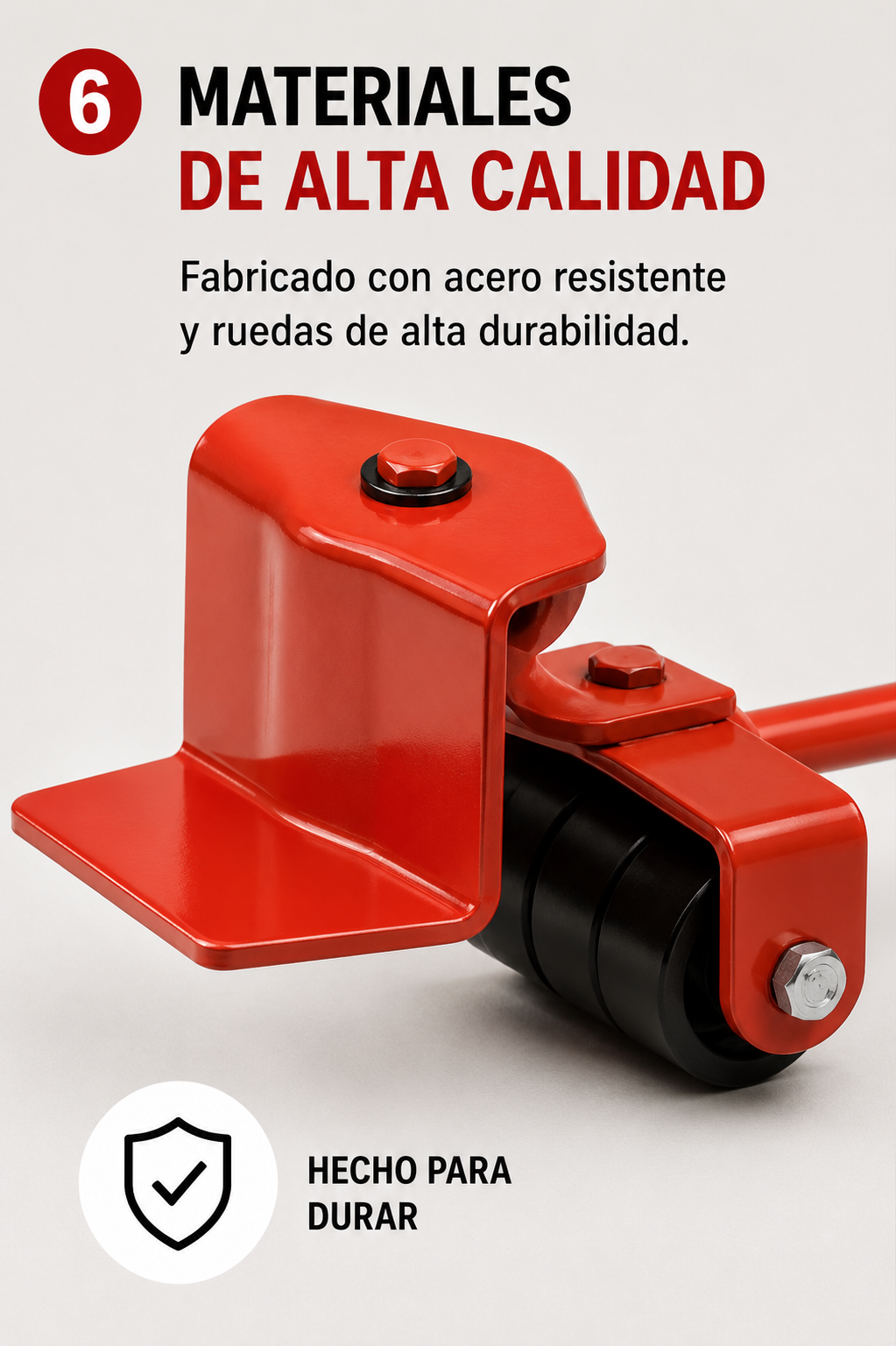 Set de Ruedas Movedoras de Muebles x4