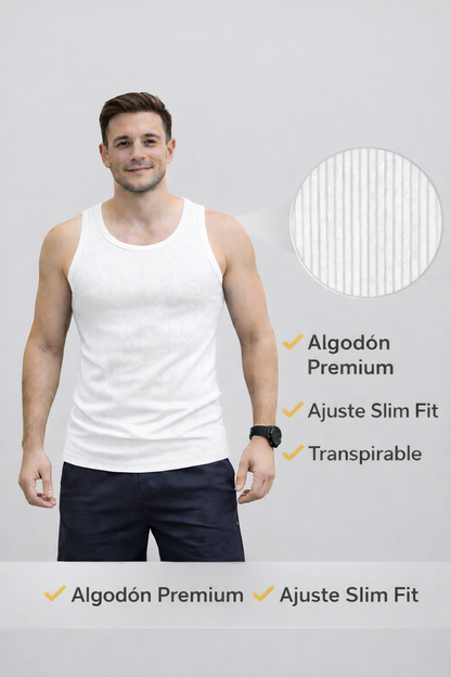 Musculosa PRC 100% Algodon